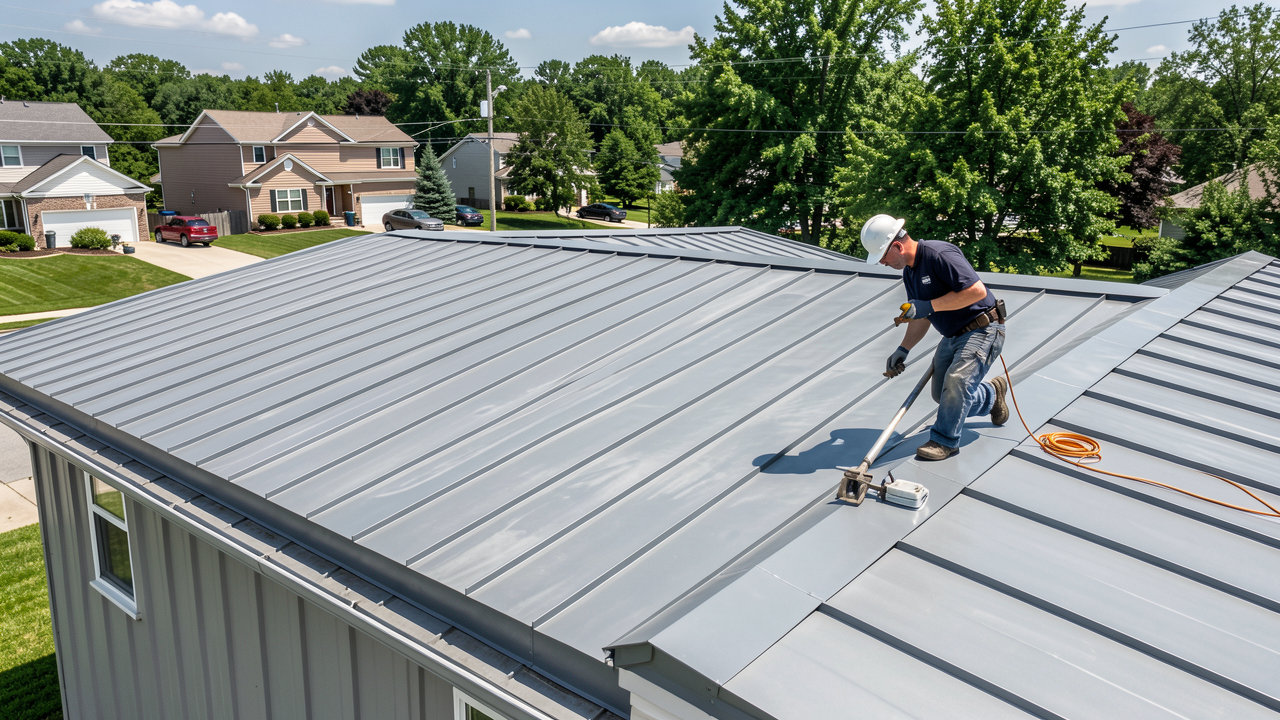 Roofer services by Capital Ridge Roof Systems in Columbus
